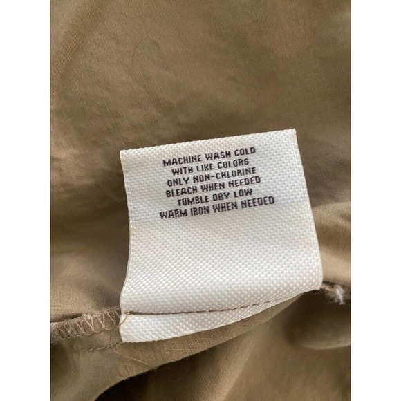 Sebby collection - 3/4 Length Khaki Cotton Hooded Light Jacket women's size XXL - Picture 4 of 5